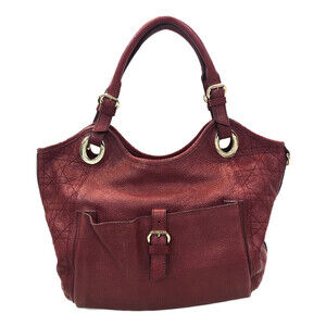 Christian Dior Cannage Shoulder Tote Bag